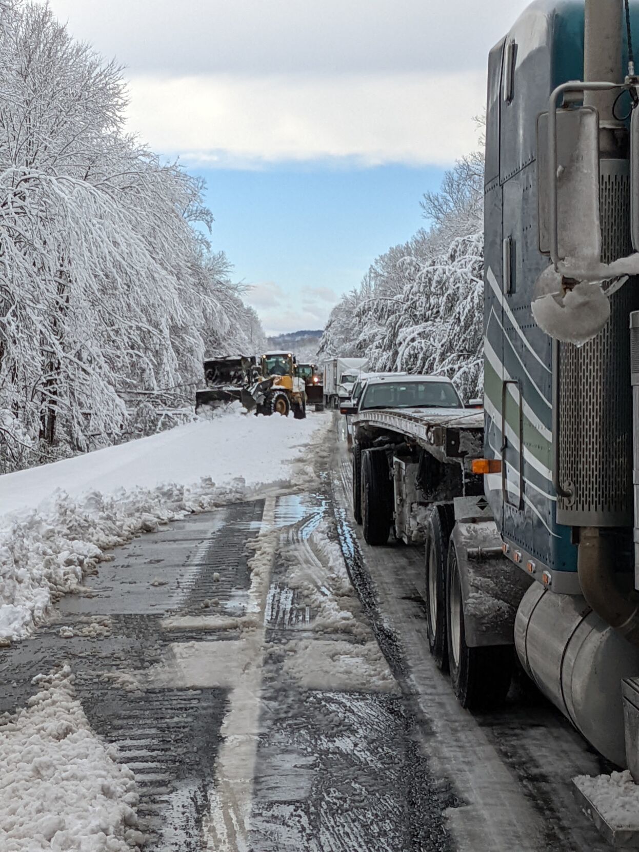 Trees down I-64 Jan. 3
